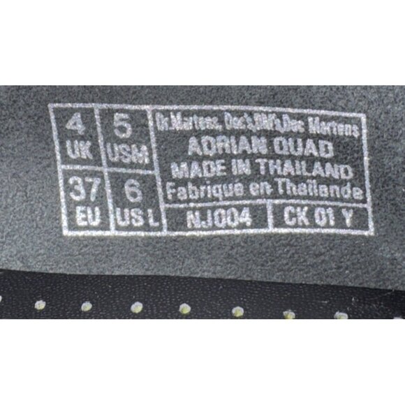 Dr. Martens Adrian Quad Womens Leather Slip On Platform Tassel Loafers Size 6 - Picture 8 of 8